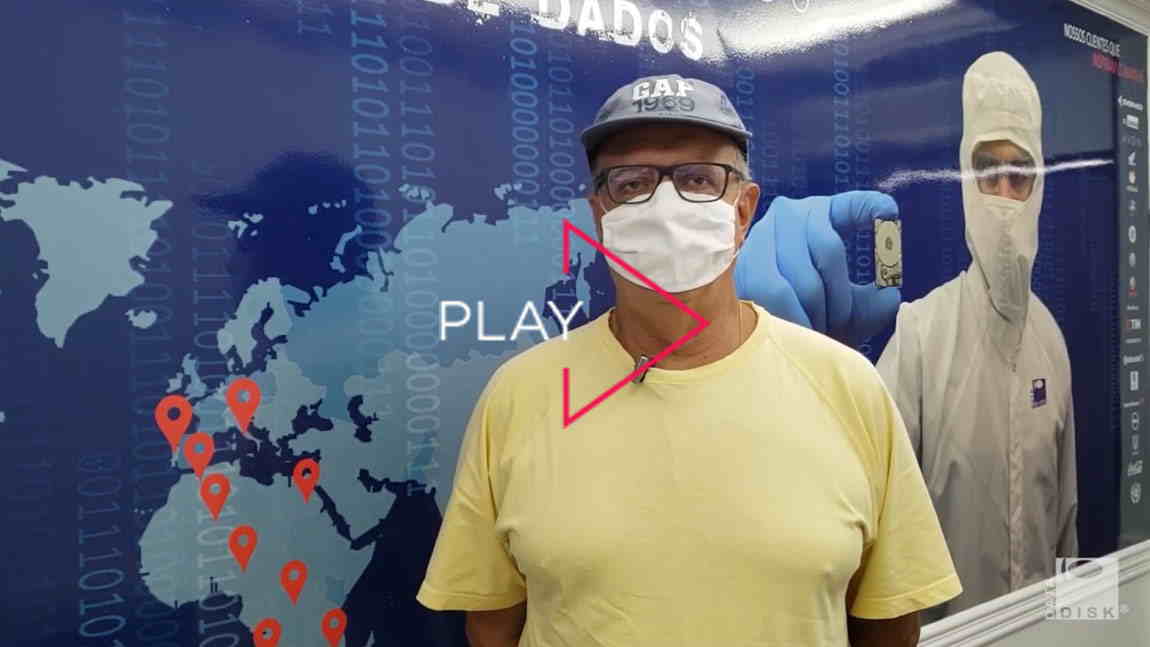 Meu computador deu tela azul e o HD parou de reconhecer bem nesta pandemia de COVID-19.