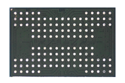 Memória NAND BGA132 com 132 esferas de solda usada em pendrives