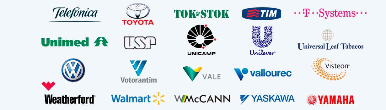 Toyota, TIM, Unimed, USP, Unicamp, Unilever, Vale, Yamaha, Volkswagen são clientes da DATADISK