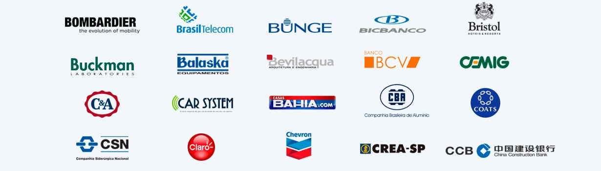BrasilTelecom, Cemig, Claro, Bunge, Car System, Bombardier são clientes da DATADISK